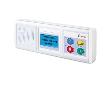 Terminal Habitación - Sistema Llamadas Paciente Enfermera IP Terminal Habitación - Sistema Llamadas Paciente Enfermera IP